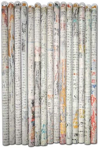 Chipbeys Upcycled Newspaper Seed Pencils Ecofriendly 15 Pencils, Pack of 10 Return Gift