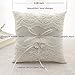 Ring Bearer Pillow, Ivory Wedding Ring Pillow,Ring Bearer Cushion 8.26 Inch For Wedding Party