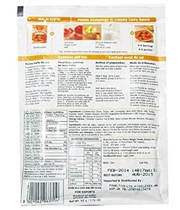 Amazon Com Rasoi Magic Malai Kofta 50g Orange Grocery Gourmet Food