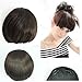 Straight Bangs Smooth Extensions Fringe Wig (Model: Jf010319) (Dark Brown)