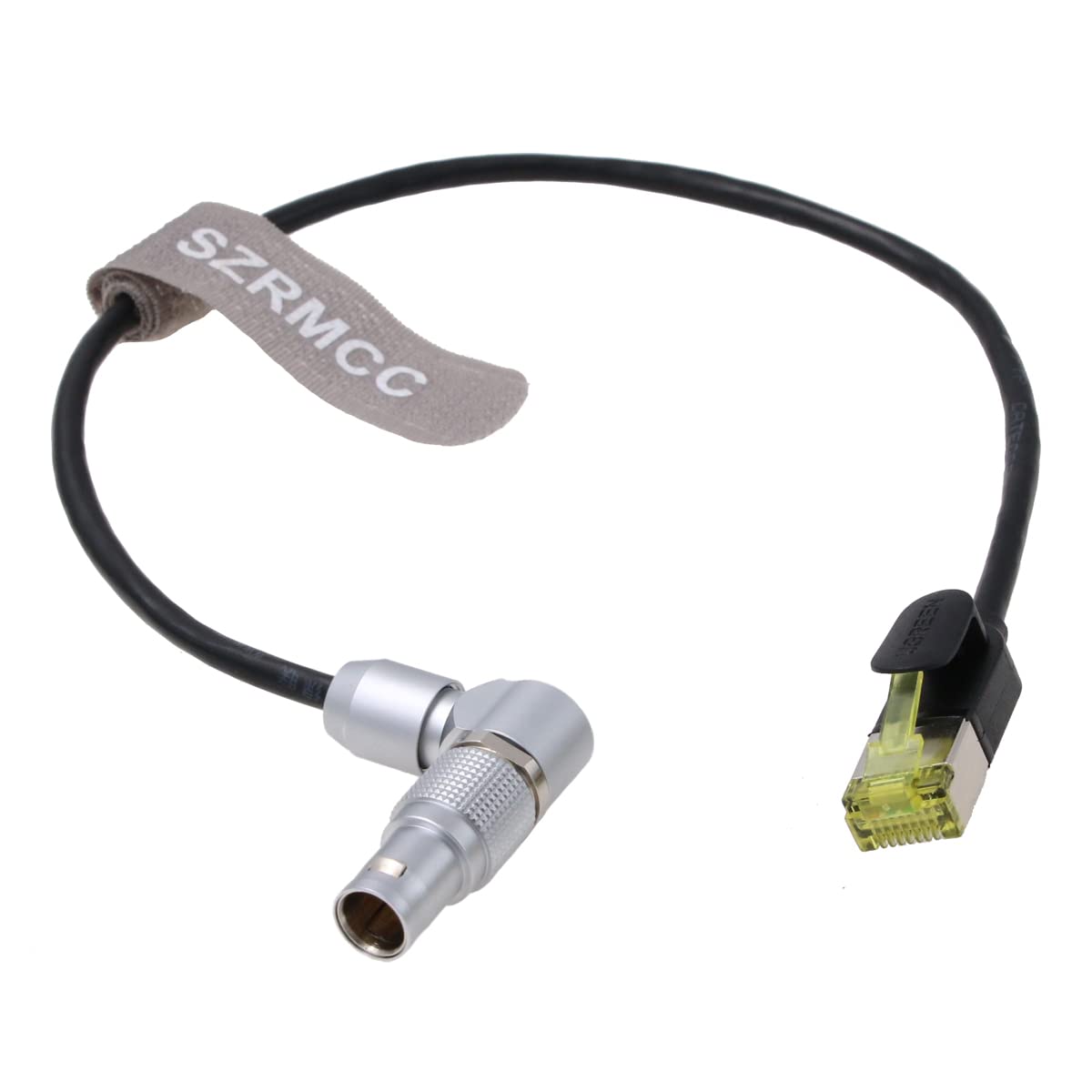 SZRMCC Rotatable Flexible Right Angle 10 Pin to RJ45 Ethernet Cable for ARRI Alexa Mini XT SXT Camera