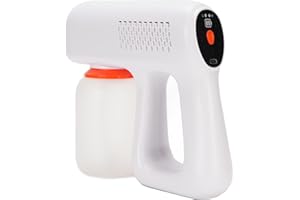 Fogger Machine, Handheld Electrostatic Mist Atomizer Sprayer Rechargeable Barber Spray Gun for Salon Hospital Home Office