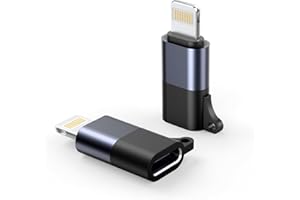 NEEWER USB C to iOS OTG Adapter 2 Pack Set, USB Type C (Female) to iOS (Male) Compatible with iPhone 14 13 12 11 X iPad Type 