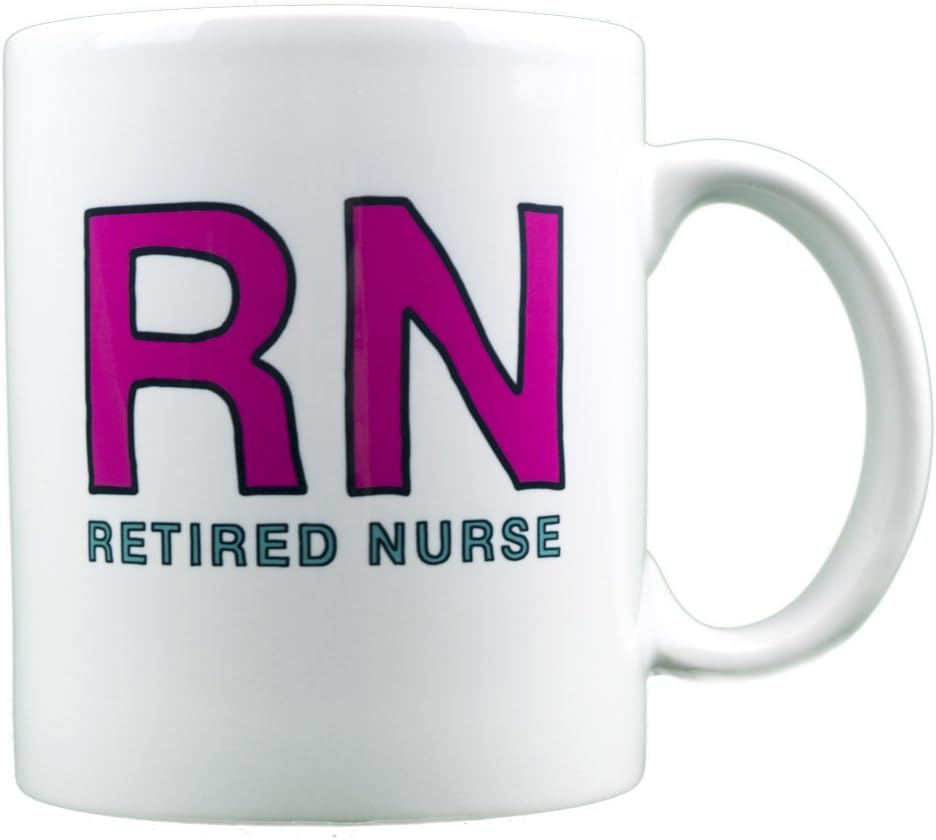 EverMug Retired Nurse - 11 oz. White Coffee Mug