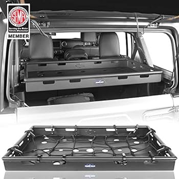 Amazon Com Hooke Road Interior Rear Cargo Basket Rack Solid Metal