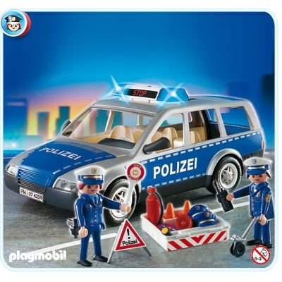 auto policia playmobil