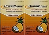 Beutlich LP Pharmaceuticals Hurricaine Topical Anesthetic Gel, Pia Colada, 1 Ounce- Pack of 2