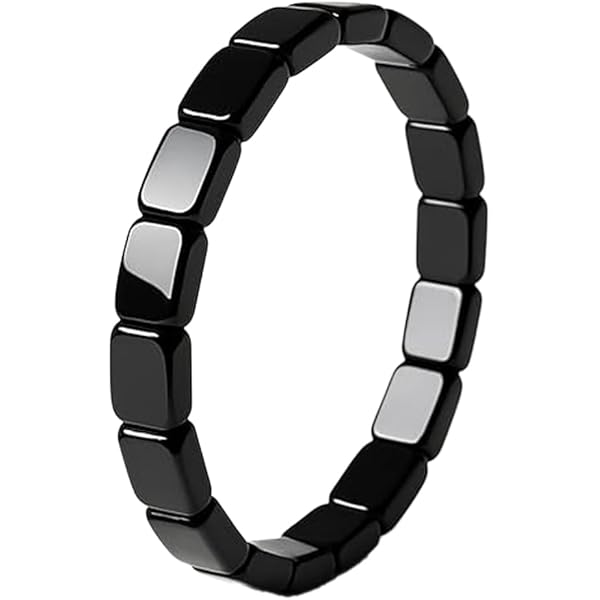 Amazon.com: ZCVFA Hemys Hematite Bracelet, Natural Power Stone