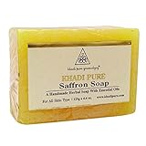 Khadi India Pure Saffron Handmade Herbal Soap - 125 g