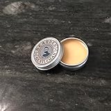 Bearded Gentleman Scholar Men's Solid Cologne - Vanilla Tobacco - 1 oz - Natural Ingredients in a Travel Sized Tin - Best Smelling Scent and Fragrance - Perfect Gift - Limited Batch Handmade
