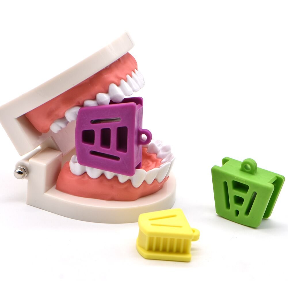 Angzhili 3 PCS Dental Mouth Prop Dental Bite Block Bite Blocks Dentistry Accessories (3 Pcs/Set)
