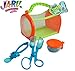 Critter Cage for Kids by JA-RU | Educational Toys Yard Games Bug House & Catcher Set Includes Tweezers with Magnifier Observation Container to Exlore Your Backyard | Item #5419 (Pack of 1)