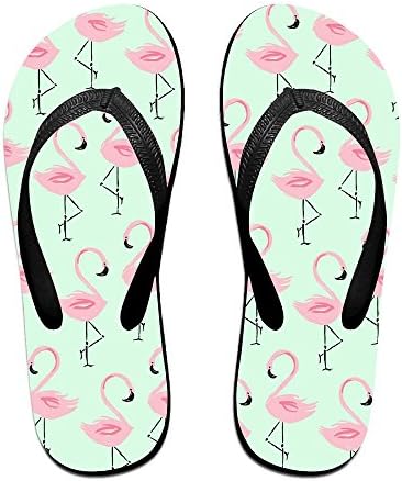 Flip Flops Flamingos Slip On Pool Beach Sandal Light Weight Non-slip Outdoor Water Slippers For Women Men