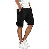 whox Mens Cargo Shorts Outdoor Hiking Casual Shorts for Men Relaxed Fit Cotton Shorts with Pockets