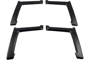 Autophoton for Toyota 4Runner 2010-2024 Matte Black Interior Door Armrest Stripe Cover Trim 4pcs Car Accessories