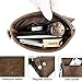 Men Shoulder Bag Waterproof Leather Small Crossbody Bag for iPad(brown)