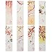 Z-Liant Bookmarks : Set of 60 Chinese Flower and Scenes Brush Painting, each bookmark picture are different, Great Gift for Kids, Student, Book Club etc.