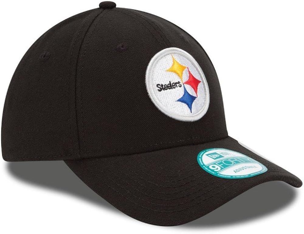 New Era The League 9Forty Adjustable Cap Pittsburgh Steelers Black - Image 4