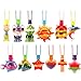 12 Pieces Sand Art Bottle Necklaces Animals Sand Art Necklace for Novelty Art Activity Group Variety Summer Beach Games Sand not Included