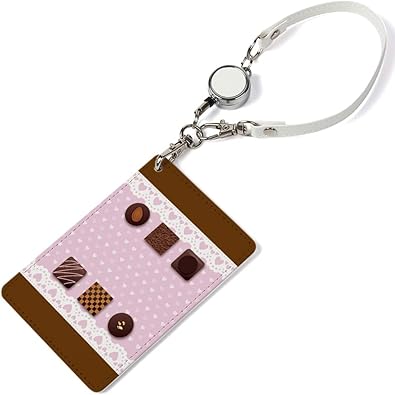 Amazon パスケース 1ポケット リール付き チョコレート ピンク スイーツ クリアポケット 定期入れ カードケース カード入れ お菓子 チョコ チョコレート ピンク Ps1pw バッグ スーツケース