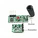 Low Power 433Mhz RF Transmitter and Receiver Kit, Super Regeneration Wireless Module Burglar Alarm Arduino DIY