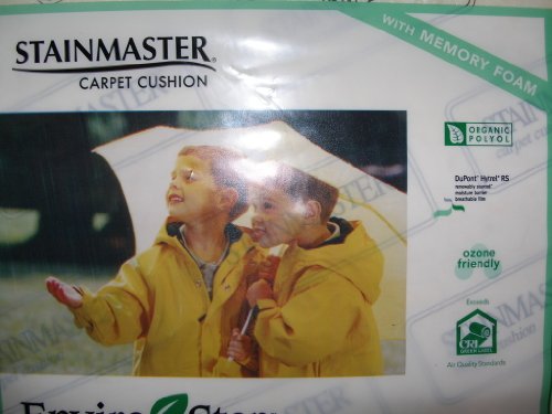 6' X 9' Carpenter Memory Foam with built-in DuPont Stain Protection Rug Pad