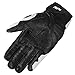 ILM Air Flow Leather Motorcycle Gloves Touchscreen for Men and Women Model-GRC01 (XL, White)
