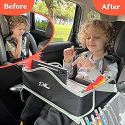 PILLANI Kids Travel Tray for Car - Car Seat Tray