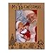 KATE POSH My 1st Christmas Picture Frame, My First, Baby's 1st Christmas, New Baby, Santa & Me Engraved Natural Wood Photo Frame (5x7-Vertical - Classic)