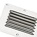 Amarine Made Stainless Steel Stamped Louvered Vent - Rectangular - 07722S - 4-1/2