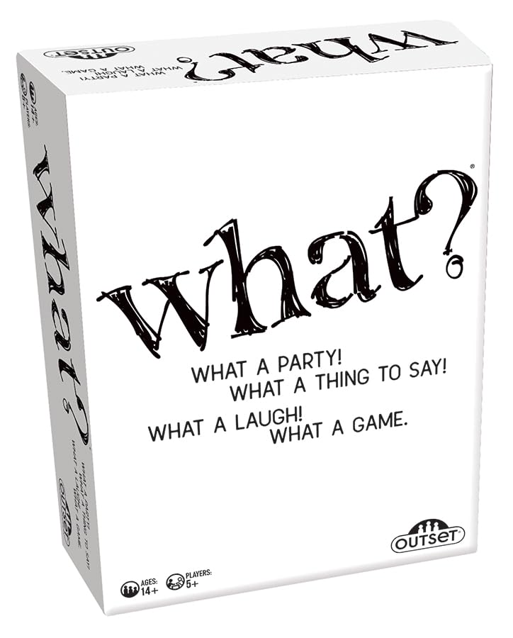 Cheatwell Games - What? - The Ultimate Laugh Out Loud Party Game - For Family & Friends Aged 14+, 5 Or More Players - And In What?, Honesty Is Not Always The Best Policy