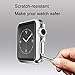 Apple Watch Case iwatch Series 2 Cover Soft TPU Bumper Scratch Resistant Protective Case for Apple watch 2nd Edition-38mm Silver