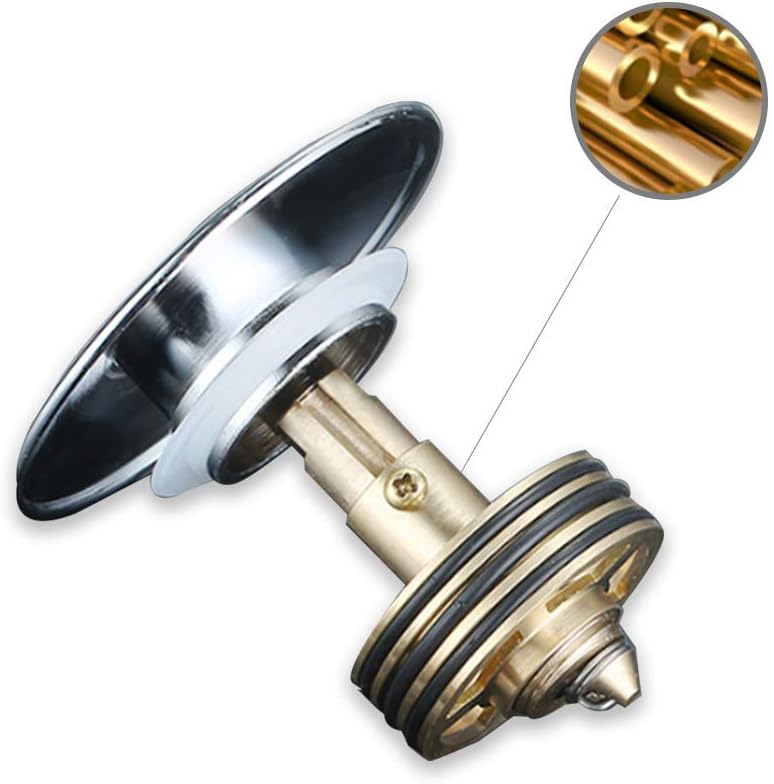 Wondsea 65.8cm Bathroom Sink Drain Stopper, Vessel Sink Pop Up Drain