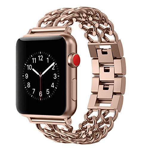 Replacement Band Cowboy Style Stainless Steel Watch Loop For APPLE Watch