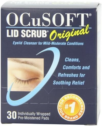 OCuSOFT OCuSOFT Lid Scrub Original, Pre-Moistened Pads, 30 Count