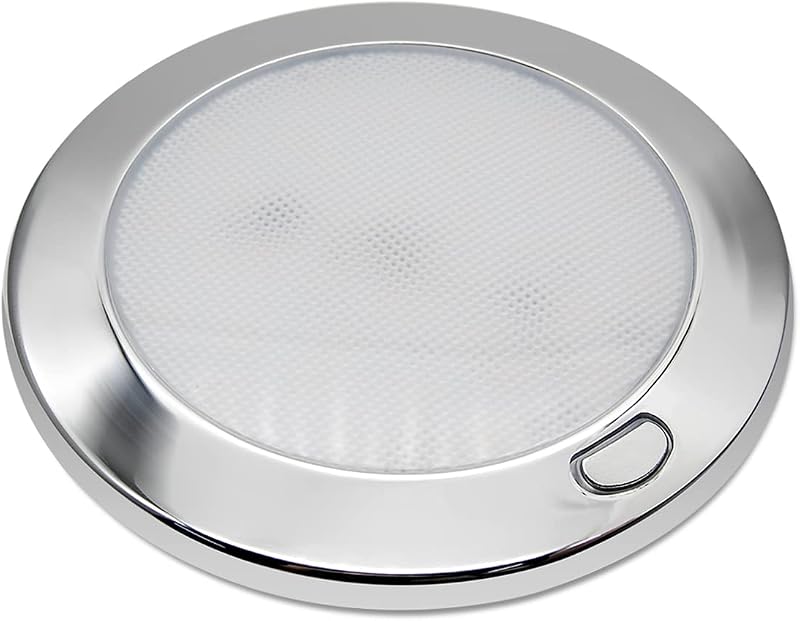 Dream Lighting 12v LED Ceiling Light Dimmable Caravan Interior 3000K 5inch