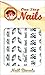 Philadelphia Eagles Waterslide Nail Decals (Tattoos) V1. Set of 59.