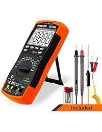 Multímetro bt 770 N Auto Manual Range Digital avometer Universal Metro 6000 abalorio con autobloqueo protección, NCV, diodo, AC & DC Voltaje, AC & DC Corriente, resistencia, capacitancia