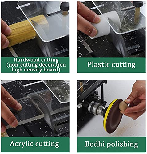 ZGHTD Mini Tischkreissäge, Elektrische Tischkreissäge, Winkel Multifunktionsschneidemaschine, 10000 U/Min, Kann 0-90… – Bild 8