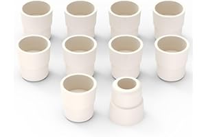 Labasics Rubber Stopper (10-Pack), 10-Pack 29# Natural Rubber Septum Stopper Fit for 29/42 Outer Joint Lab Glassware, Sleeve 