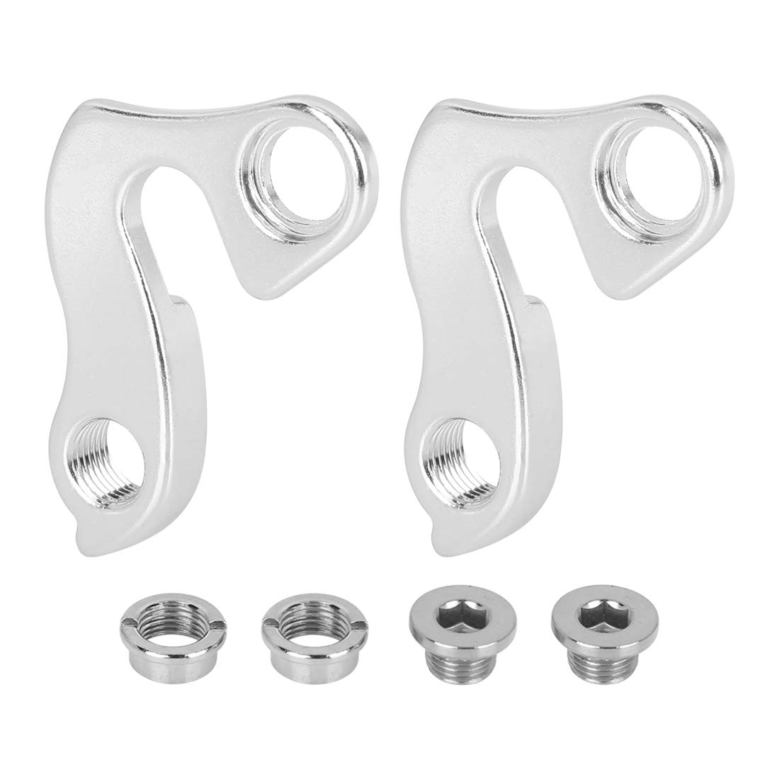 X AUTOHAUX 2pcs Tail Hook Rear Derailleur Hanger Frame Gear Tail Hook for Bike