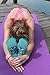 Panda Paw Fit Yoga Pilates Barre Non-Slip No Skid Socks With Grips For Class Home [2 Pack Turquoise]