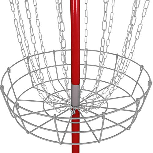 LEMY Flying Disc Game Kit Disc Golf Basket Kit Portable Lightweight Steel Disc Golf Targets& Baskets