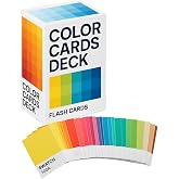 Color Cards Deck &ndash; 200 Essential Color Cube Cards for Artists &amp; Designers | Color Palette Swatch Reference Set, For Art, Design, Branding, and UI │ Glossy Laminated │ Infodeck