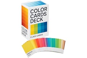 Color Cards Deck – 200 Essential Cards for Artists & Designers │ Color Palette Swatch Reference Set for Art, Design, Branding