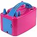 Pruk Portable Electric Balloon Air Pump - 600W 110V Dual Nozzle Blower Balloon Inflator for Wedding Birthday Party Activities Decoration
