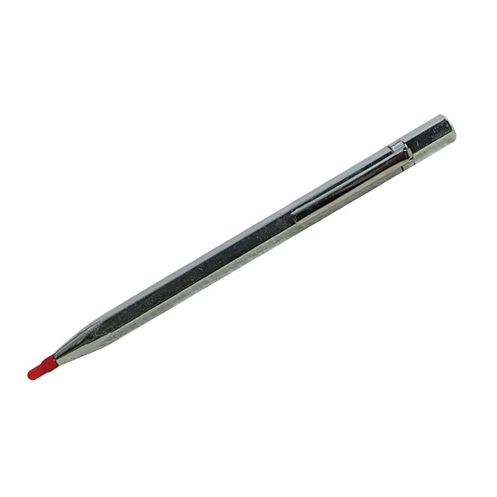 Silverline TCT Pocket Scriber & Glass Cutter 150mm / 3-4mm (633657)