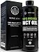 Verve Leaf - 100% Organic Virgin MCT Coconut Oil - Perfect Source of Sustained Energy from Fat and Gets You in The Ketosis Zone Fast - Boosts Cognitive Function, Mental Clarity and Focus - 32 oz