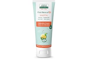 Aleva Naturals First Rescue Calendula Multipurpose Skin Cream - Skin Care to Moisturize Dry Skin, Natural, Vegan, Plant-Based