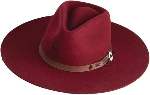 womens burgundy hat